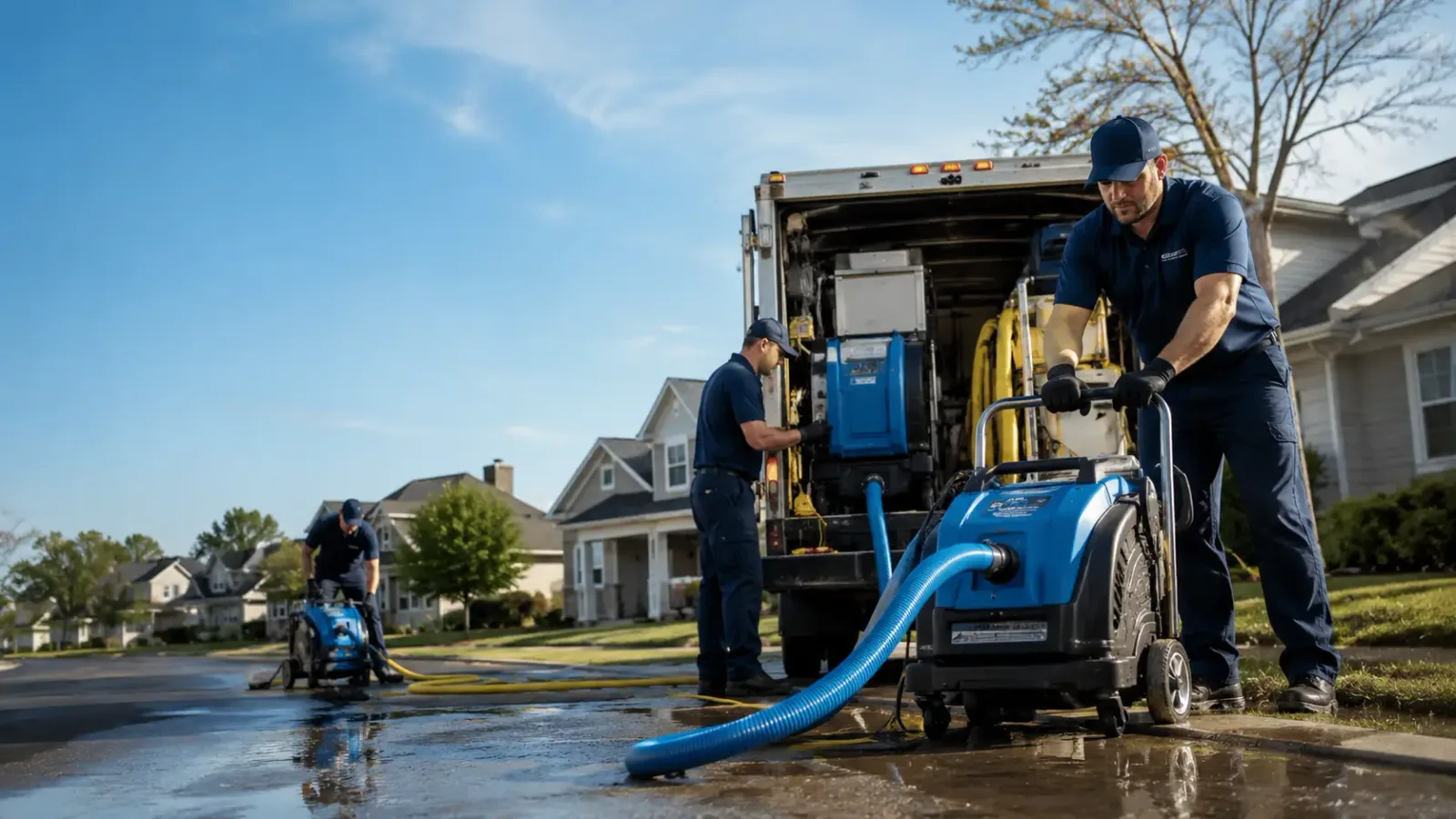 Flood Damage Cleanup in Purmela, TX